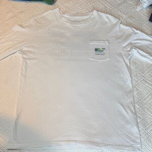 Vineyard Vines Bahamas Classic White Long Sleeve Tee